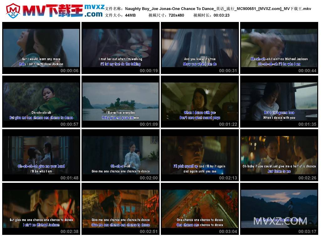 Naughty Boy_Joe Jonas-One Chance To Dance_英语_流行_MC900651